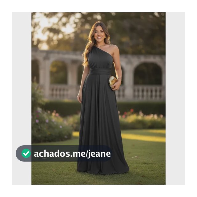 Vestido Longo Festa Madrinha Casamento Formatura Convidada