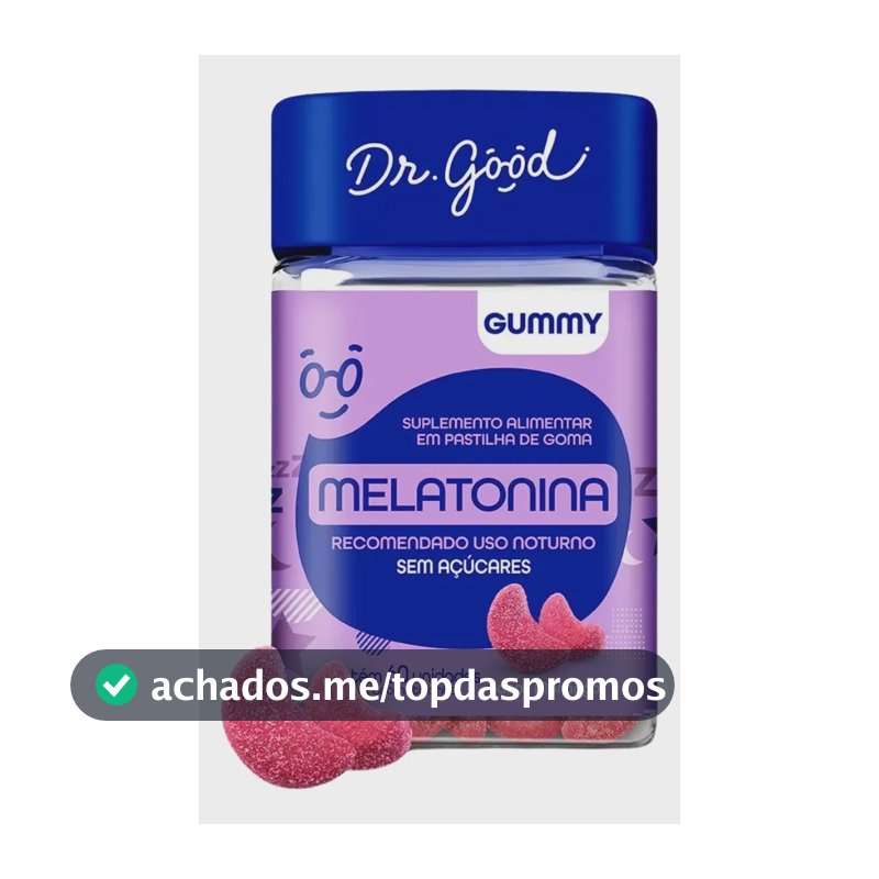 Dr Good Melatonina Fini Melatonina em Gomas