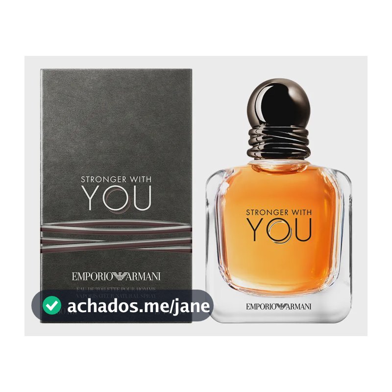 Armani Beauty Perfume Masculino Stronger With You Eau de Toilette 50ml