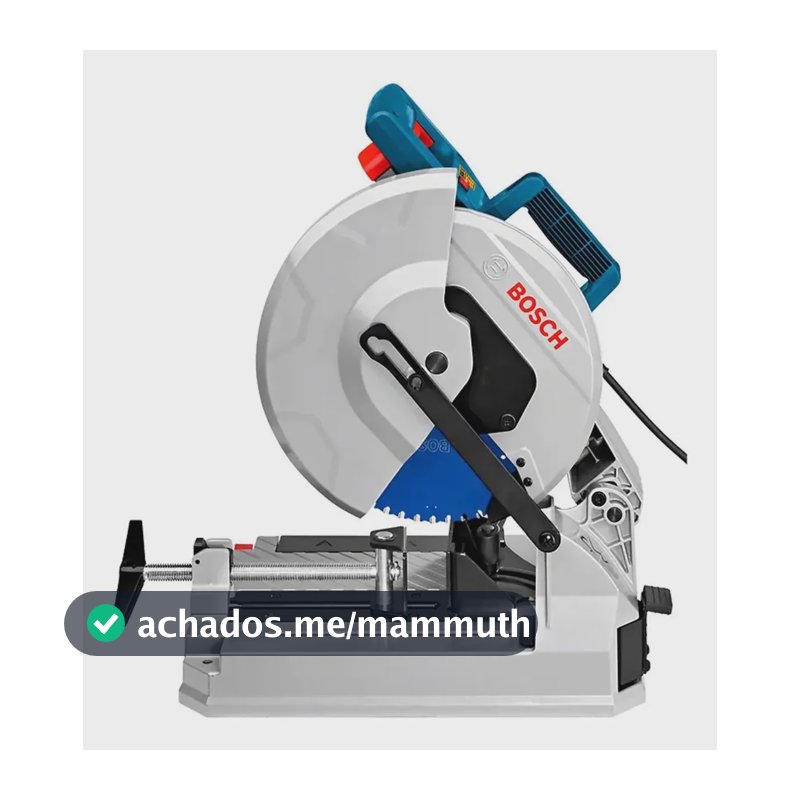 Serra Rápida Policorte A Frio Gcd 12 Jl 2000w 220v - Bosch 220v Azul