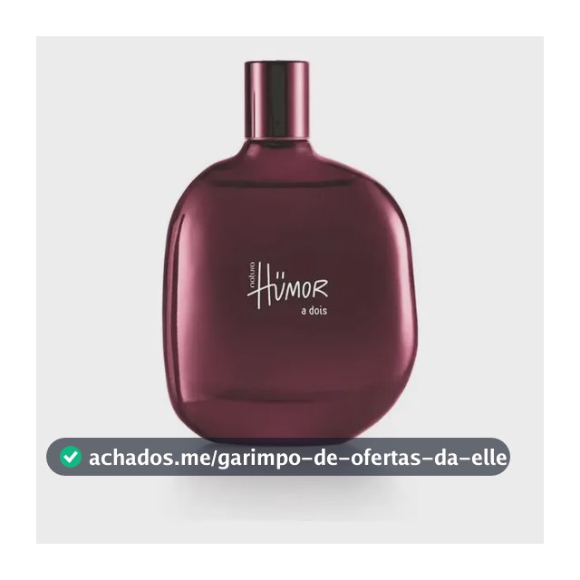 Humor a Dois Masculino Natura Deo Colônia 75 ml