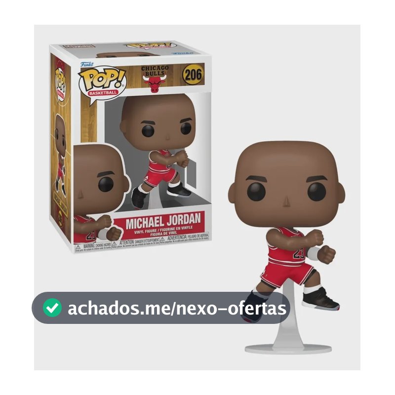 Boneco Funko Pop! Nba Bulls Michael Jordan ('89) The Shot