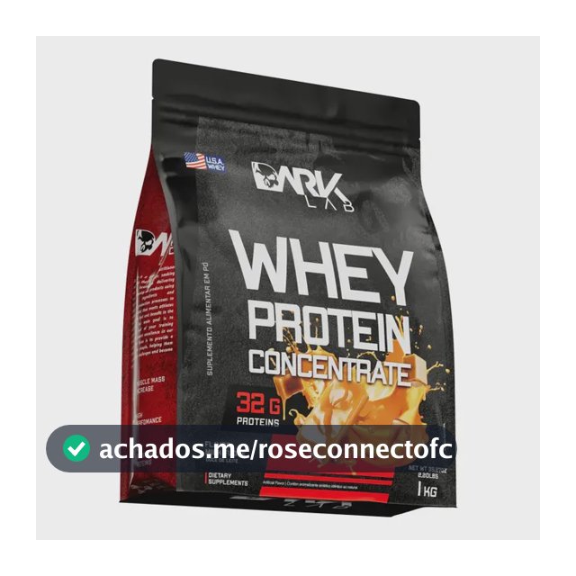 Whey Protein Concentrado 1kg Dark Lab Sabor Doce de leite