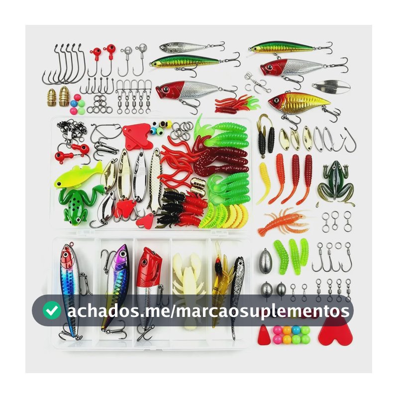 71 Pcs Isca Artificial Para Pesca Tucunaré, Traíra E Tilápia