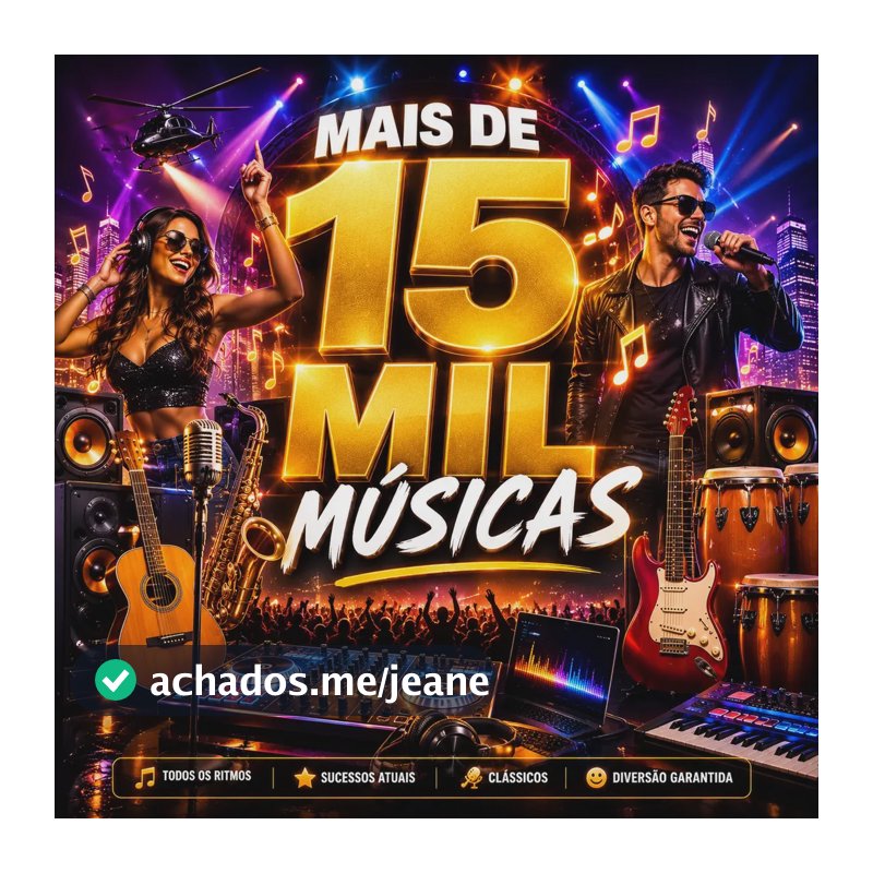 Pacote De Músicas Mp3 Atualizadas 2026 - Todos Os Ritmos Edição Limitada