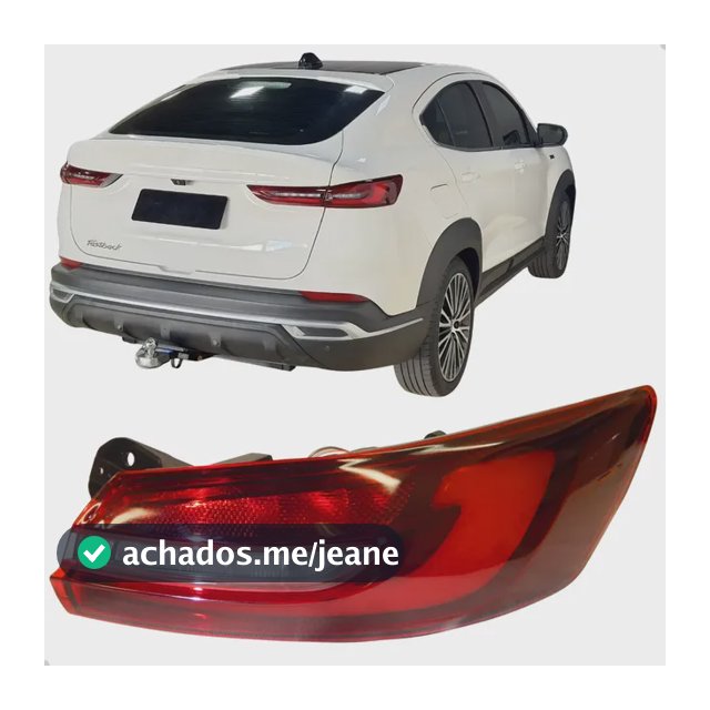 Lanterna Traseira Direita Fiat Fastback 2023 Direito/passageiro Vermelha