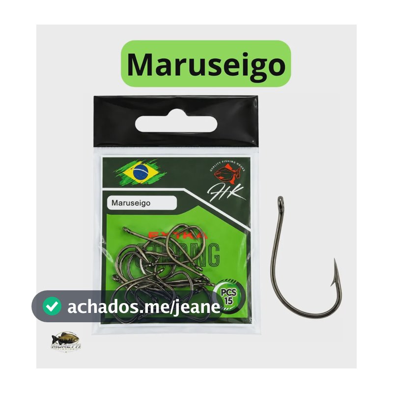 Anzol Maruseigo Hk Hooks Pesca Varios Tamanhos Numero 16