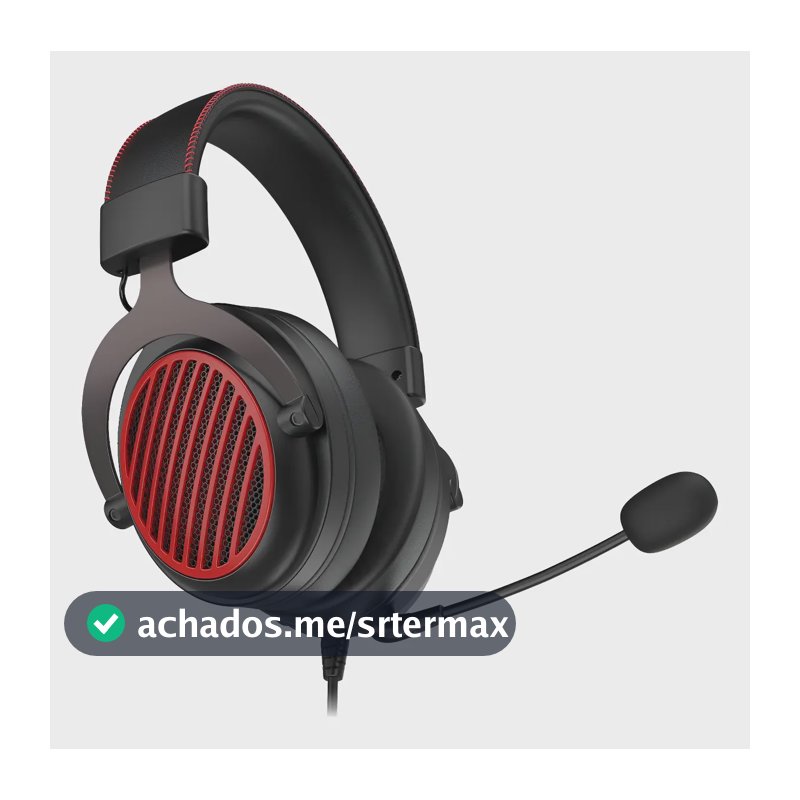 Headset Gamer Redragon Luna Preto H540