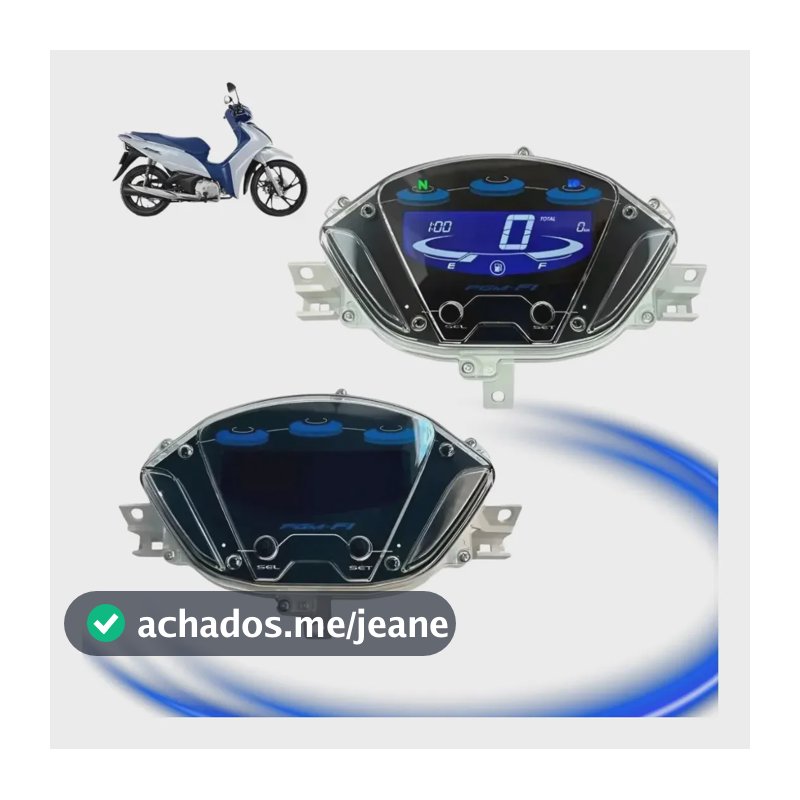 Painel Completo Biz 125 Ex 2018 2019 2020 a 2024 Digital