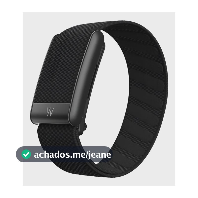 Whoop 5.0 Peak - Health And Fitness Tracker 12 Meses Incluso Titânio-preto Sport Onyx Black