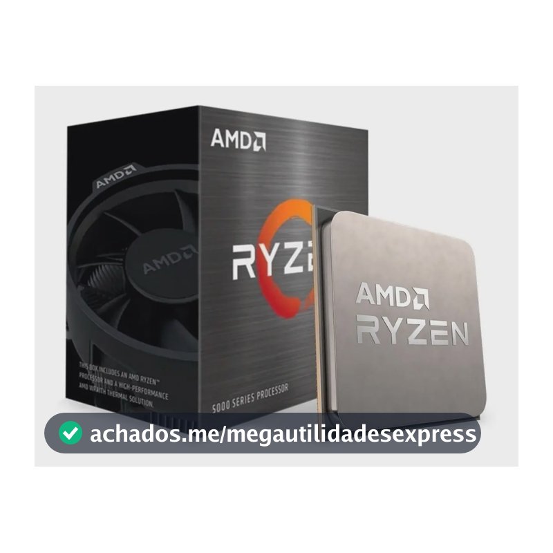 Processador Amd Ryzen 5 5500 3.6ghz 4.2ghz Max Turbo