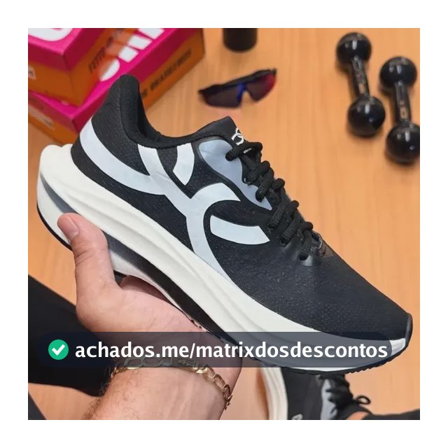 Tenis Olympikus Corre Masculino Feminino 34 Ao 43 Envio 24h Preto Branco Corre 40 Br