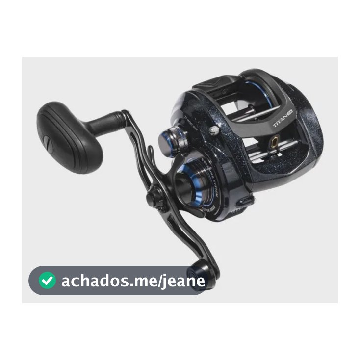 Carretilha Marine Sports Titan 400 SW Esquerda 7.1:1 Alumínio Cinza