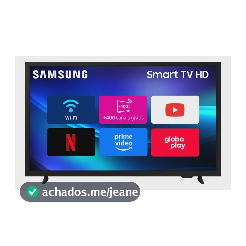 Smart Tv H5000f Hd 32 Polegadas 2025 Preto Samsung Bivolt