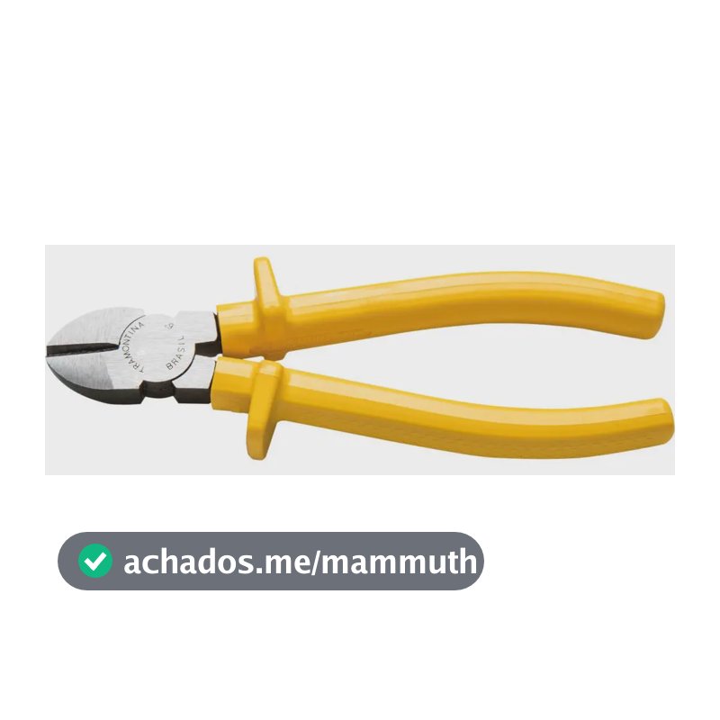 Alicate Tramontina Corte Diagonal 6" 41006/106
