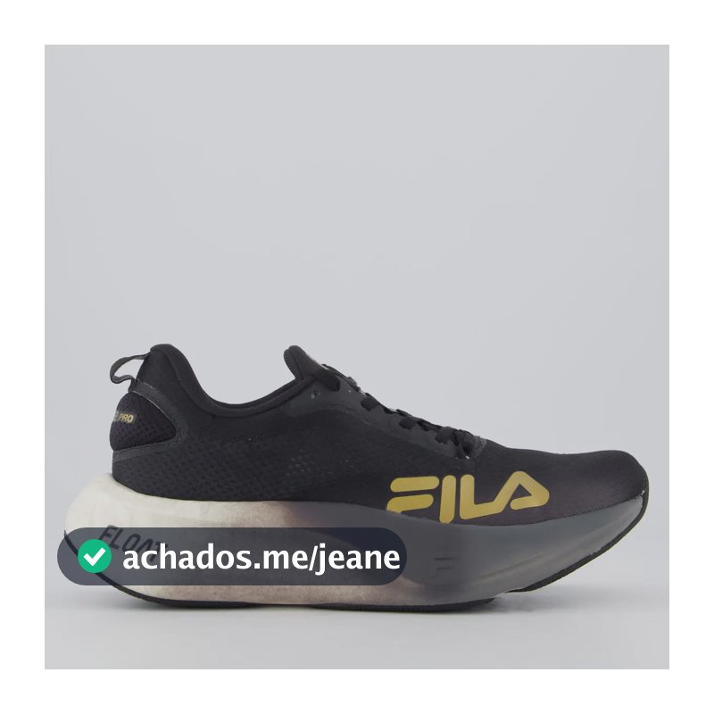 Tênis Fila Float Maxxi 2 Pro Feminino Preto E Grafite 35 Preto - 36 Br