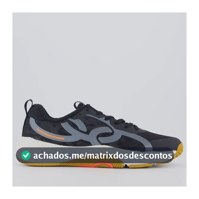 Tênis Olympikus Treino Preto E Chumbo