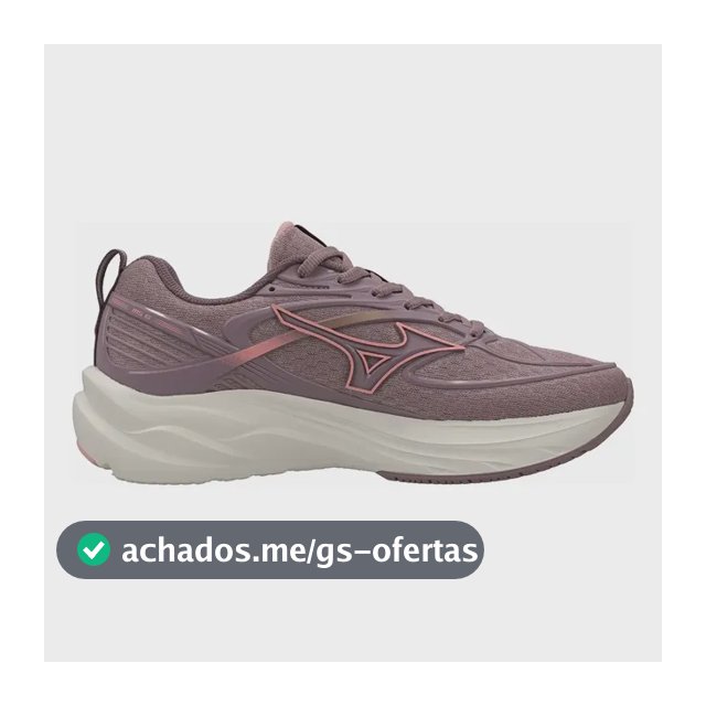 Tênis De Corrida Feminino Space 6 Mizuno 994-lavanda Liso 35 Br