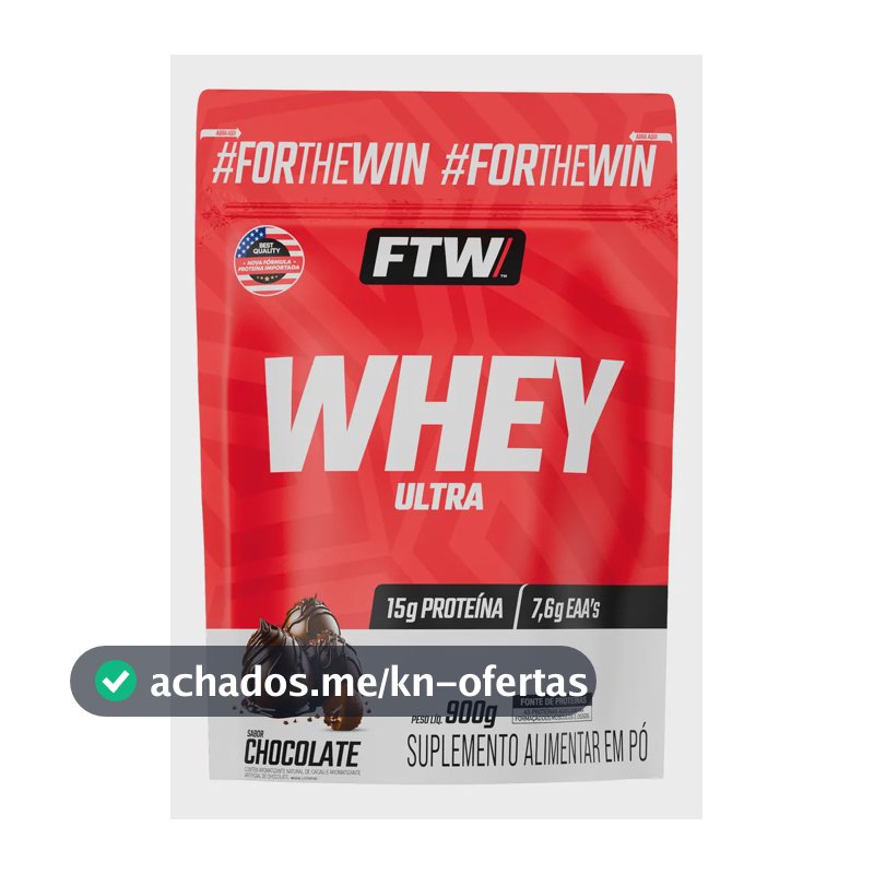 Whey protein FTW em pó sabor Chocolate x 900g