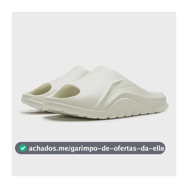Sola Grossa Antiderrapante Unissex Li-ning Slide Agaw007