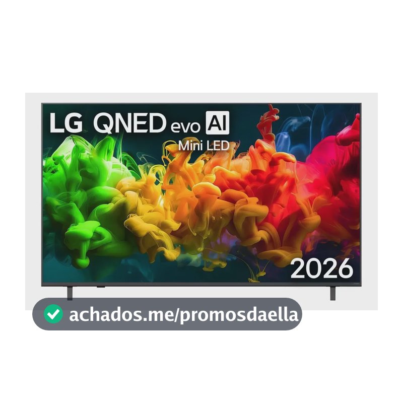 Smart Tv LG Qned Evo Mini Led Ai 4k Qned80 65 Polegadas 2026