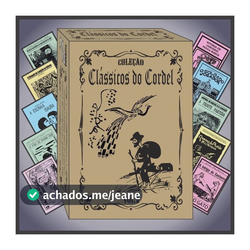 Coleção Clássicos Do Cordel 10 Títulos