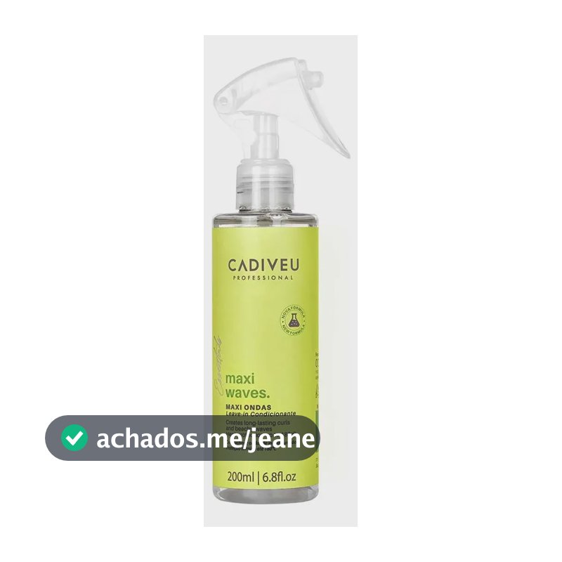Cadiveu Maxi Ondas Ativador De Cachos - 200ml Waves
