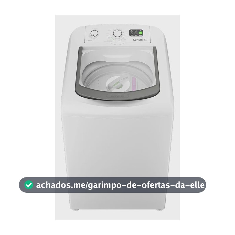 Máquina De Lavar Consul 9kg Branca Com Dosagem - C Branco