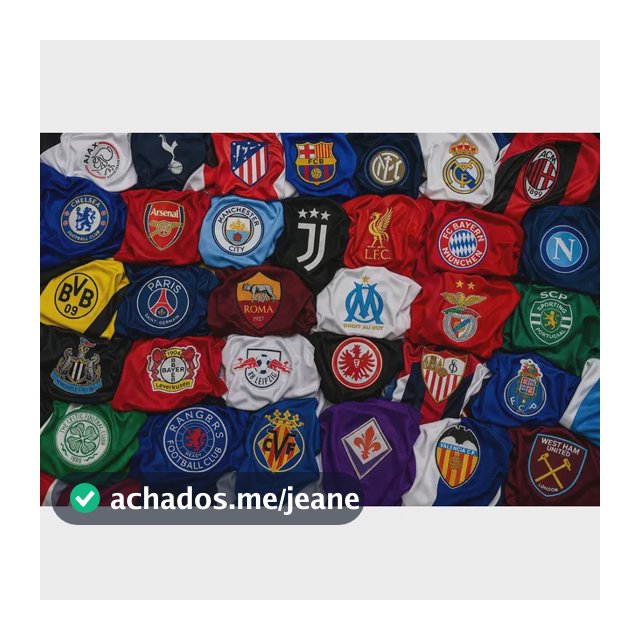 Camisas Times Europeus E Seleções Kit 10 Unidades Atacado