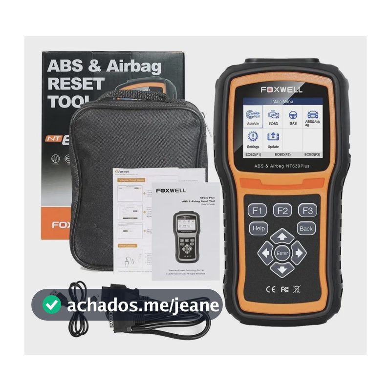Scanner Foxwell Nt630 Plus Automotivo Leitor De Falhas Obd2