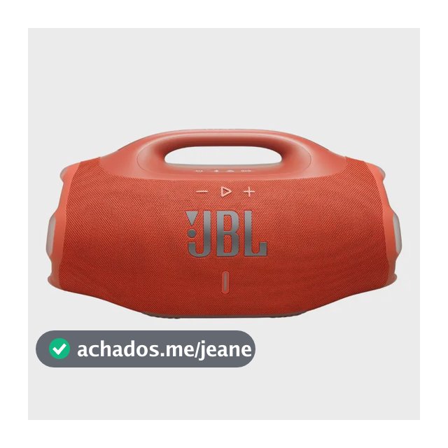 Jbl Boombox 4 Caixa De Som Com Bluetooth Cor Laranja