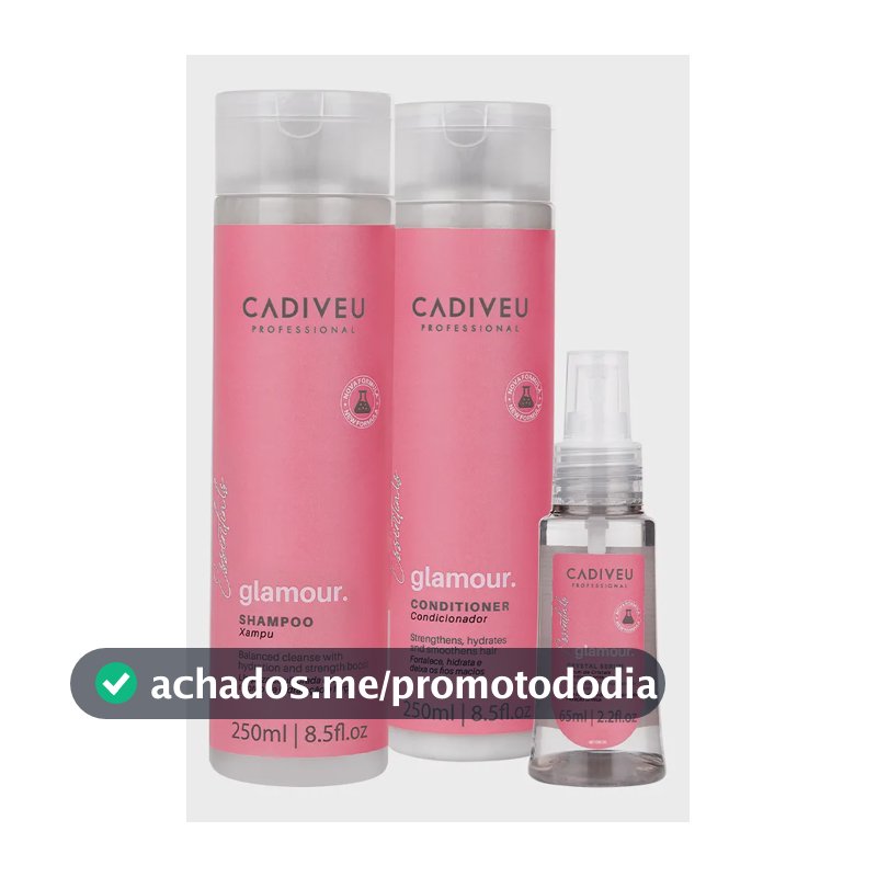 Cadiveu Professional Kit Glamour (3 Produtos)