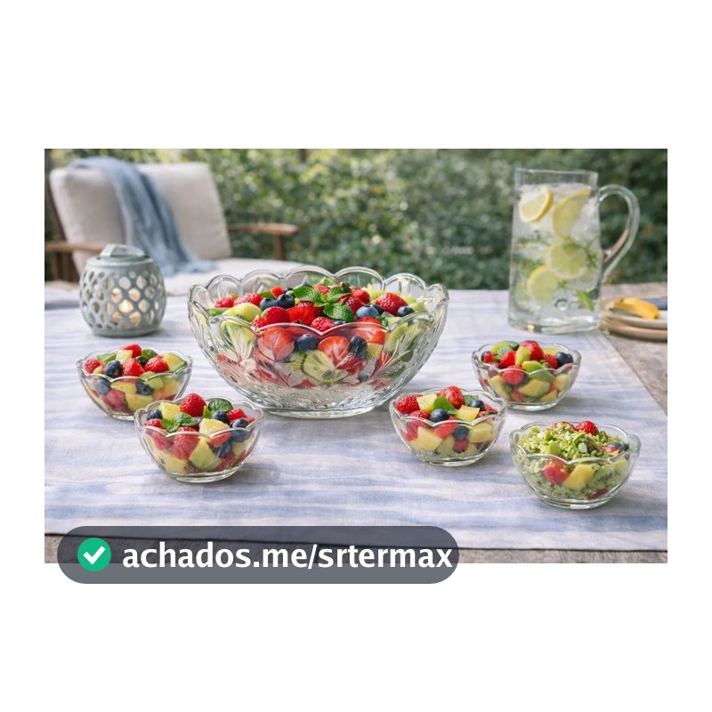Jogo Sobremesa/salada Bowls - 7 peças
