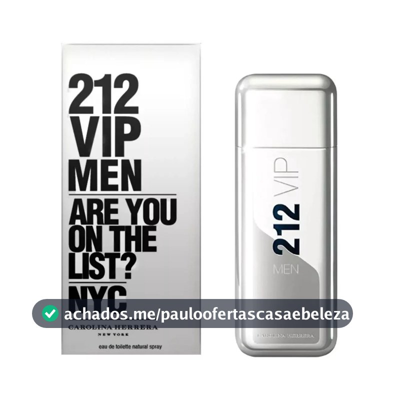 212 VIP Men EDT 100 ml para masculino