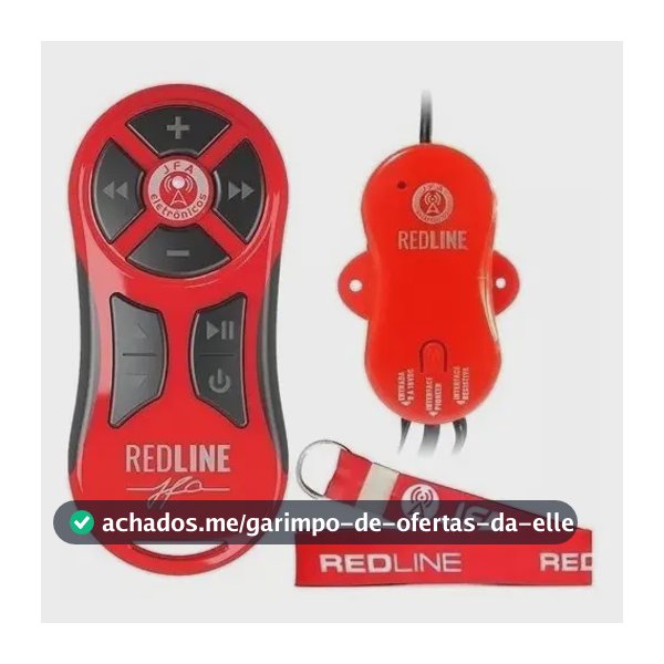Controle Longa Distância JFA Redline WR 1200m Universal 8 Botões