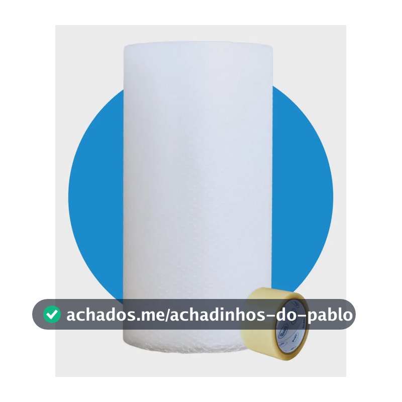 Plástico Bolha Bobina 60x50 Embalagem Proteção Next Order Transparente