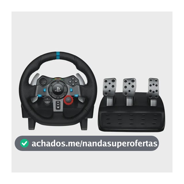 Volante Gamer Logitech G29 Driving Force para PlayStation e PC