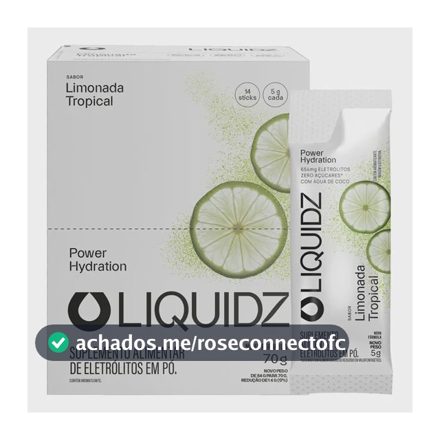 Liquidz® Eletrólitos Em Pó Zero Açúcar Cx 14 Doses