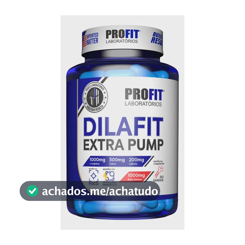 DilaFit Extra Pump 78g ProFit Laboratórios 120 CAPS