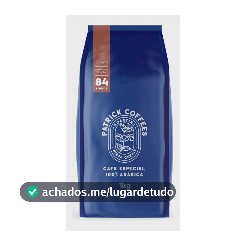 Café Especial Patrick Coffees 84 Pontos Em Grãos 1kg