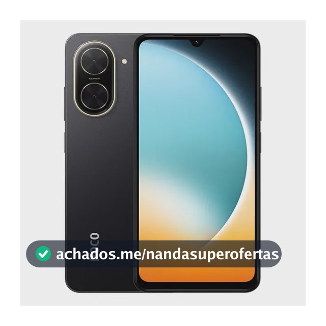 Xiaomi Pocophone Poco C71 Dual SIM 64 GB preto 3 GB RAM