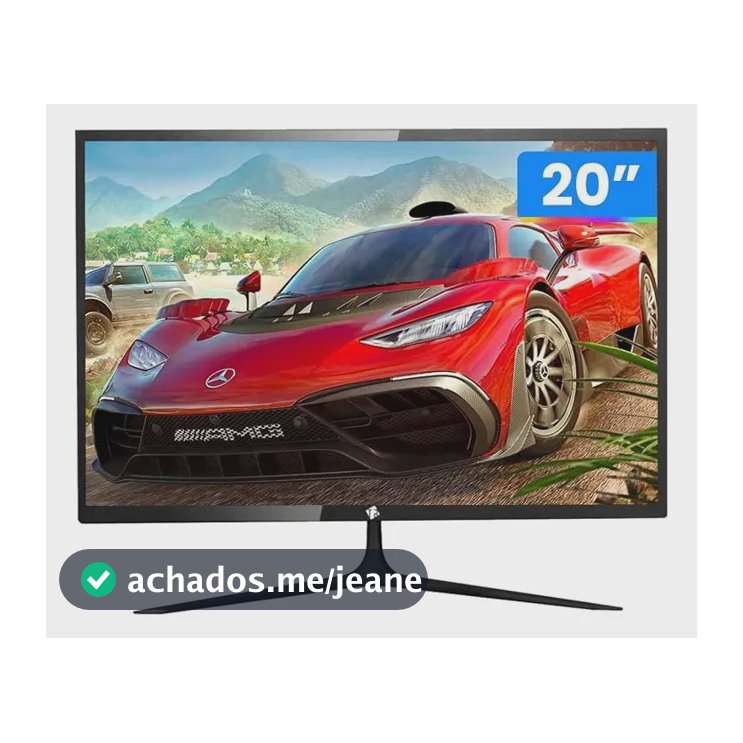 Monitor LED 20" Brazil PC 20WV 75Hz 5ms HDMI/VGA