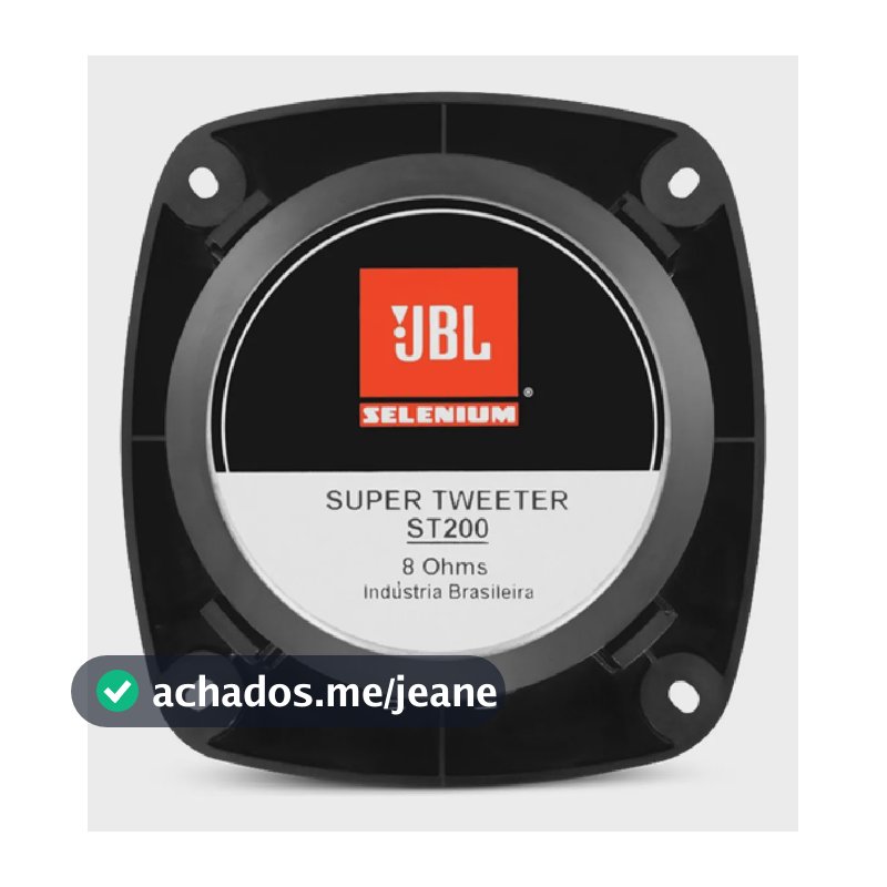 Super Tweeter Jbl Selenium St200 100w Rms 8 Ohms