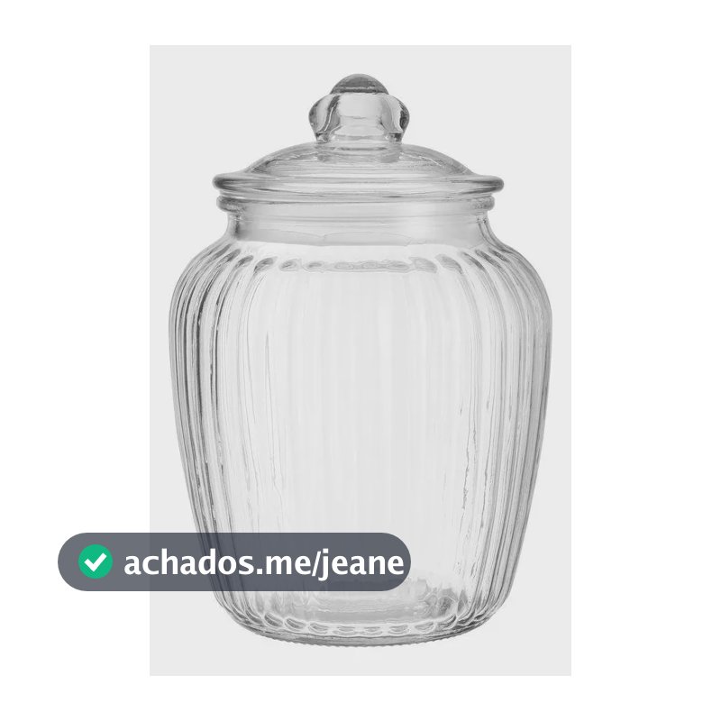 Pote Hermético Home Style Tanger 15 Cm X 20 Cm Incolor