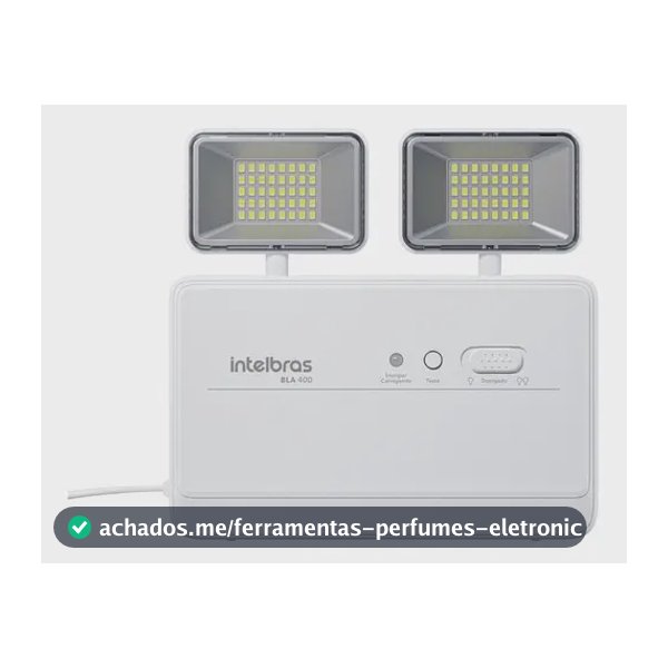 Bloco Iluminação De Emergência 400 Lumens Bla 400 Intelbras