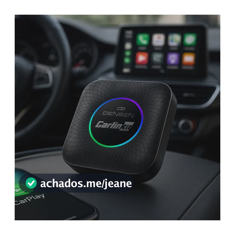 Carlinkit Streaming Box Plus 8gb + 128gb Carplay Android Auto Sem Fio Adaptador Wireless Car Play