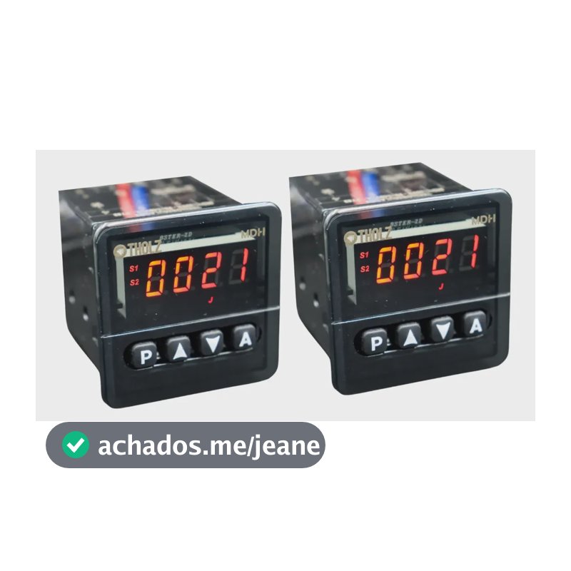 Kit 2 Controlador Temperatura Tholz Mdh1311r Pid 90-240v 127/220v