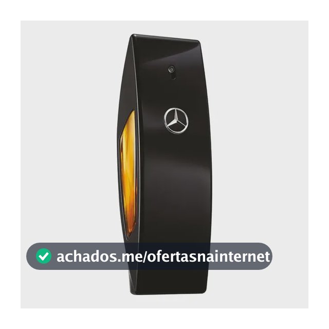 Perfume Mercedes-Benz Club Black Eau de Toilette Masculino 100 ml