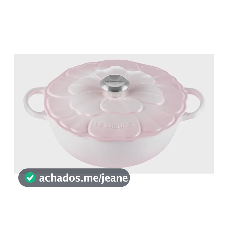 Panela Marmita Signature Petal 26 Cm Shell Pink Le Creuset