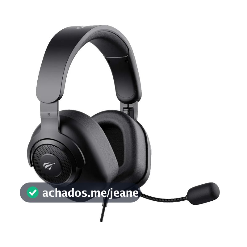 Headset Gamer Havit H2230D com Microfone Destacável para PC, Playstation e Xbox